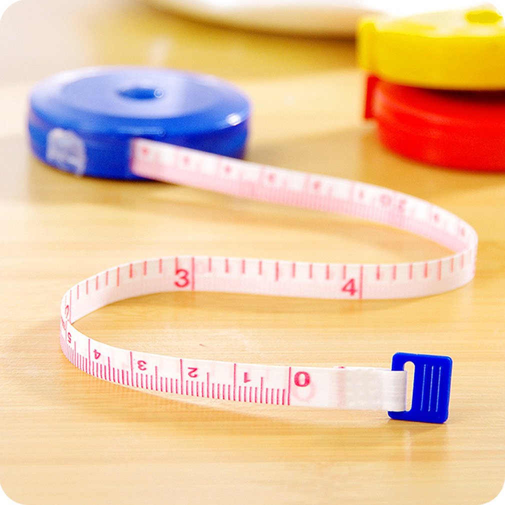 Cute Ruler Tape Measure Clothing Ruler Automatic Retractable Meter Ruler Ruler 1.5 M Small Tape Measure Soft Telescopic Tape