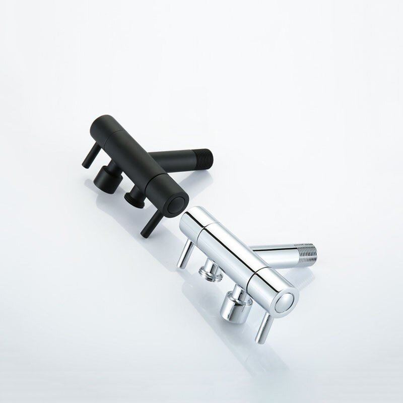 Bathroom Accessories Dual Purpose One In Two Out Bibcock Cold Water Bathroom Faucet Rust and Corrosion Resistance Toilet Taps