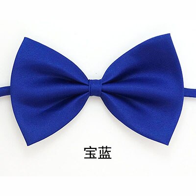 16 cores pet laço para cães e gatos ajustável gravata do cão laço colar filhote de cachorro grooming acessórios para festa de casamento do animal de estimação: Azul marinho