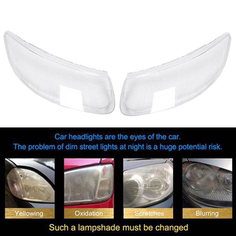 Car Clear Lens Shell Cover Front Headlight Cover R... Grandado