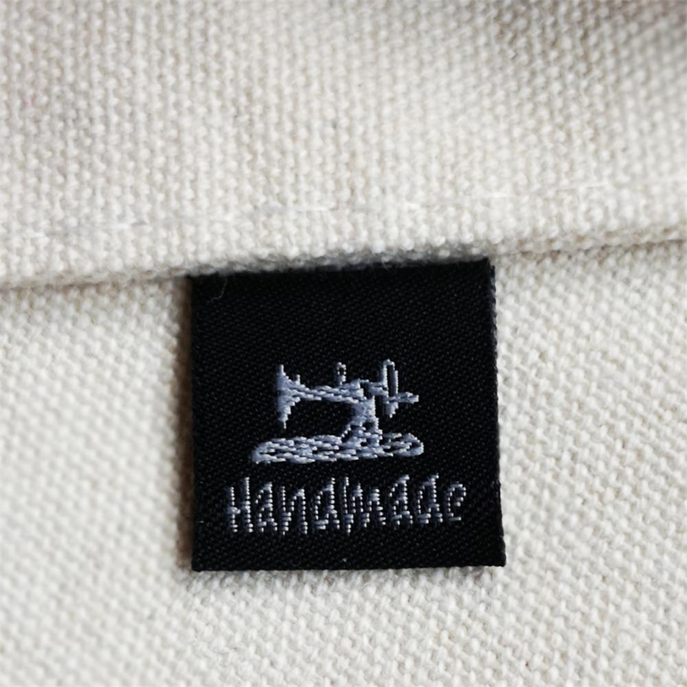 200 håndlagde etiketter lager/tøy/leketøy/håndverksbroderietiketter/håndlagde syetiketter/merker/håndlagde merkelapper/uten falming