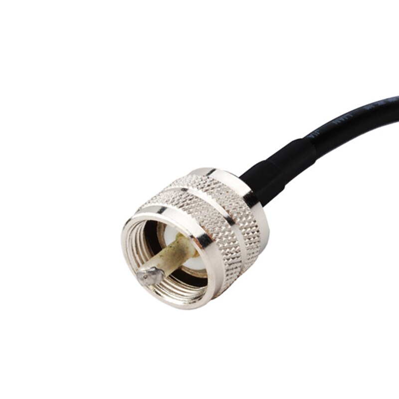 Superbat UHF(PL259) Plug to UHF(PL259) Male Pigtail Jumper RG58 Extension Cable For Ham Radio Antenna Adapter Wire A