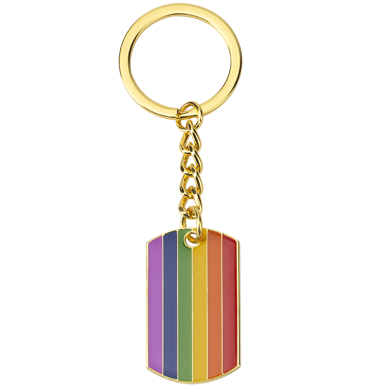 Mlm pride nyckelring nyckelring: Svart
