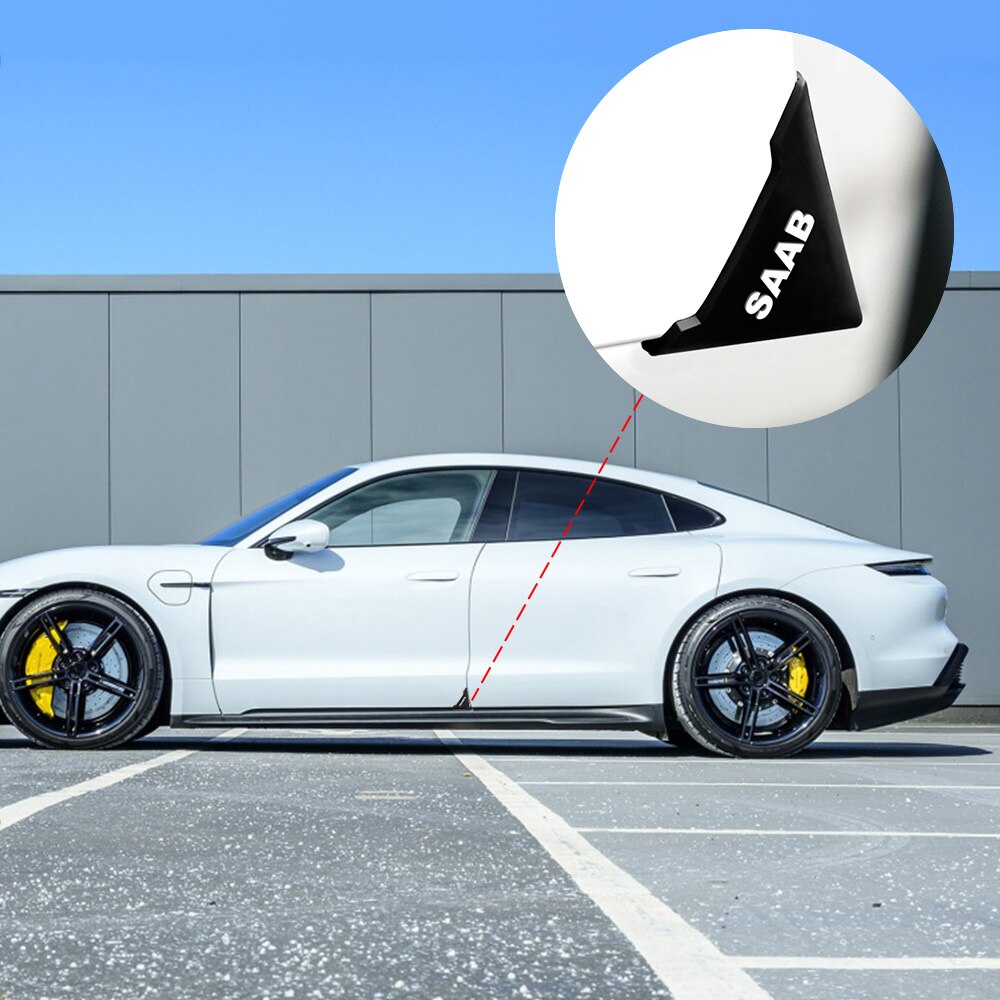 2 Teile/los Von Anti-Kollision Und Anti-kratzen-Protektoren Silikon Tür Ecken Für Kia Chevrolet Suzuki Mazda Renault SAAB