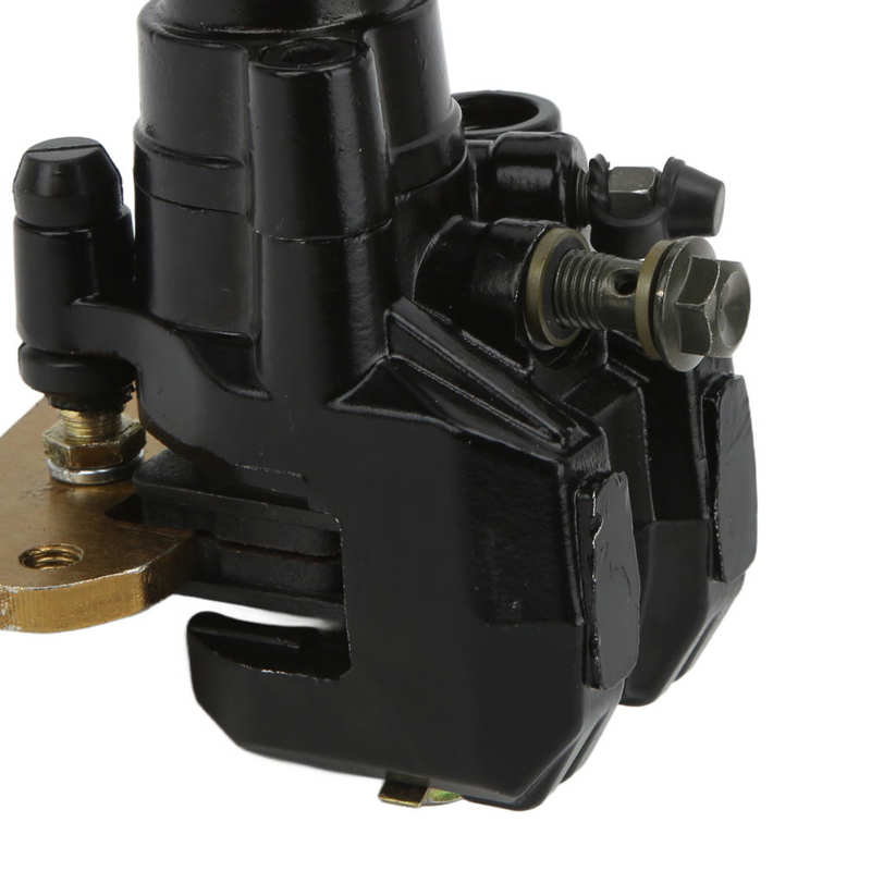 Brake Caliper Assembly Aluminum Alloy Rear Brake Caliper Stable Deceleration for Motorcycle