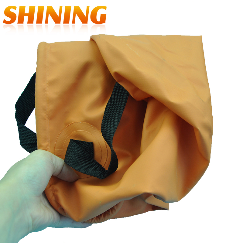 Seau à eau pliable multifonctionnel de 22l, lavage de voiture, de Camping en plein air, seau souple pliable pour la pêche