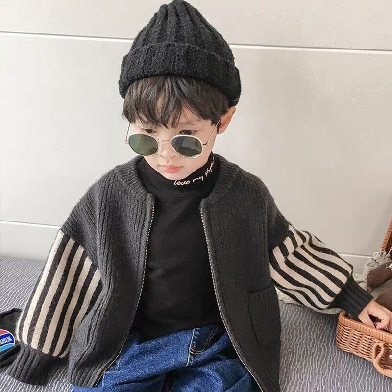 Kinderen Mode Vest 1-9 Jaar Oude Kinderen Trui Jas Midden En Kleine Kinderen Gentleman Jongen Herfst en Winter