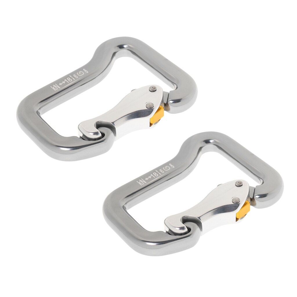2pc sikkerhet karabinkrok clips utstyr for paragliding paraglider seleutstyr