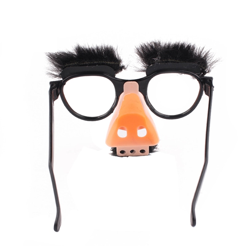Party Classic Disguise Glasses with Funny Nose Eyebrows and Mustache Halloween Cosplay Favor