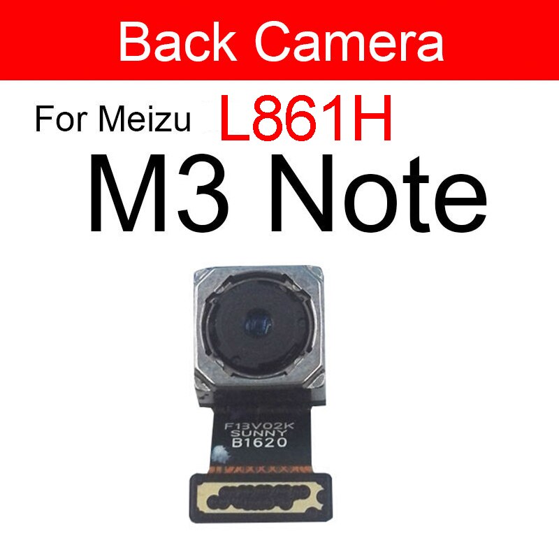 Hinten Kamera Für Meizu M2 M3 M3s M5 M5s M6s M6 M6T Hinweis L861H M681Q M681C M681H Max Wichtigsten Zurück große Kamera: Meizu m3 Hinweis L861H