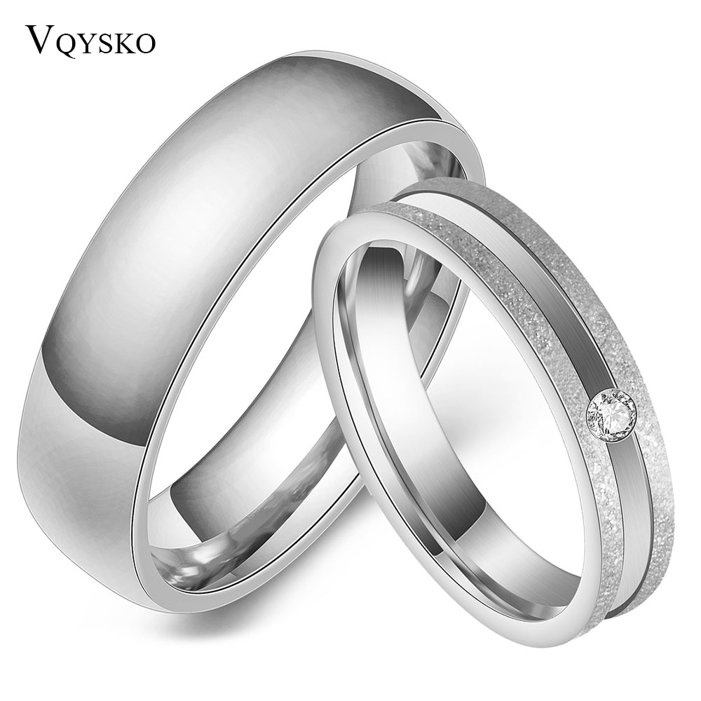 Mode Paar Sieraden Ring Anniversary Kerst Accessoires Rvs Wedding Party Ringen Voor Vrouwen Mannen