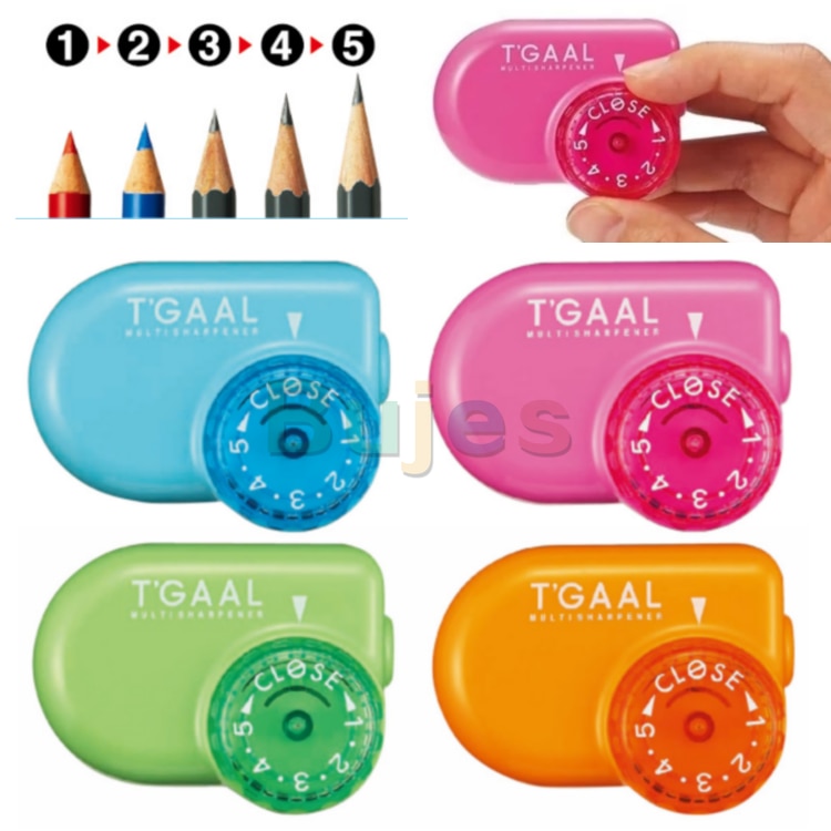 Kutsuwa – taille-crayon réglable à Angle STAD t-gaal (RS017LB), cinq vitesses réglables, pas facile à casser le noyau, économie de recharge