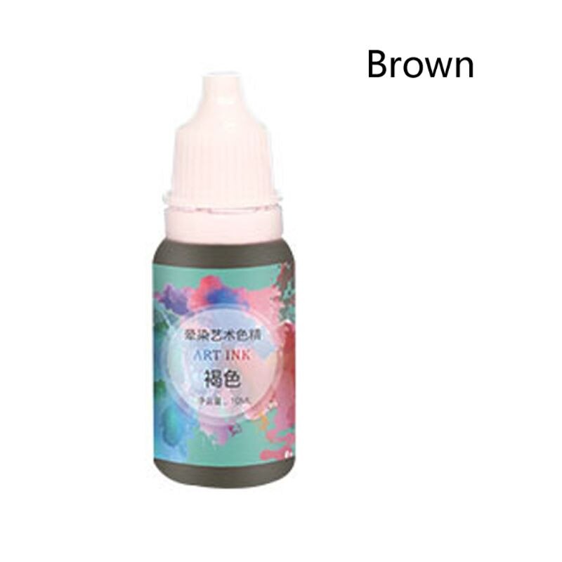 12 Colors Art Ink Natural Pigment Colorant Dye Ink Diffusion UV Epoxy Resin Jewelry Making: 10