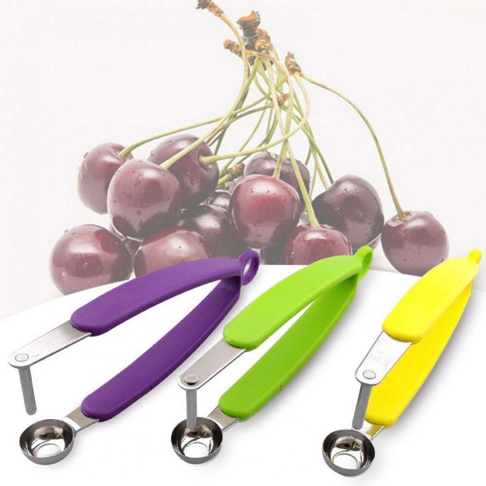 Cherry Pit Remover Labor-saving Rust-proof Stainless Steel Ultra-light Cherry Core Remover Kitchenaids for Home