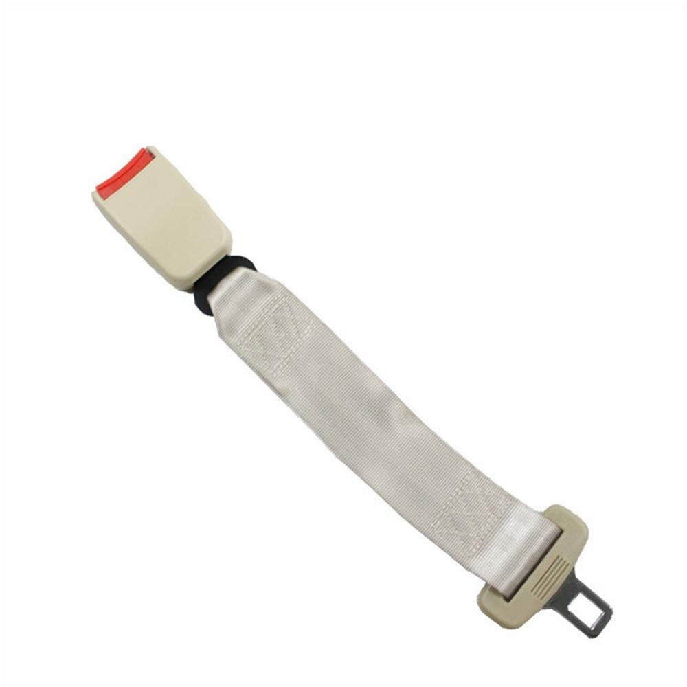 Car Child Safety Seat Extension Belt Seat Belt Senior Polyester Two-point Suit for All Models Baby Safety: beige