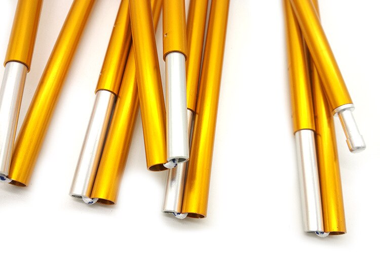 3.6m x 2pcs Outdoor Rod Tents Camping Aluminum 2 Person Tent Bar Rod Pole Tent Accessories EA14