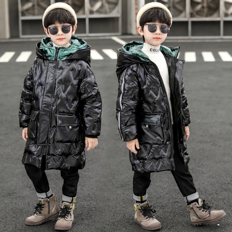 Plumífero con capucha para niños, abrigo cálido de , chaquetas para niños de 4, 5, 6, 8, 9, 10, 11, 12, 13, 14 años, invierno,