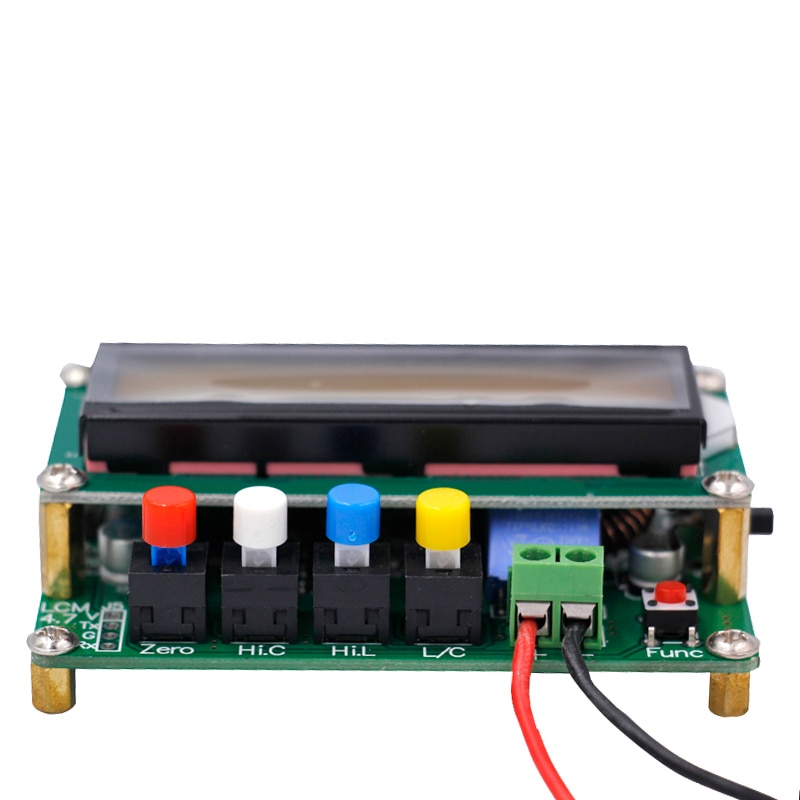 Lc100-Medidor de capacitancia Digital LCD de alta inductancia, probador de frecuencia 1Pf-100Mf