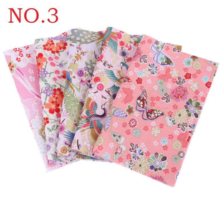 100% Katoenen Stof Katoen Patchwork Doek Bloem Patroon Stof Japanse Stijl Naaien Leveringen Diy Handgemaakte Kledingstuk Accessoires: 1