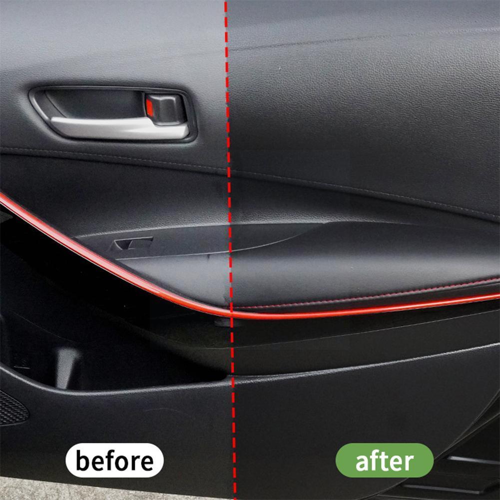 Restaurador de cuero y plástico, renovador de plástico para Interior de coche, piezas de repuesto para asiento, pulidor de cuero, limpiador restaurador de plástico, GKJ-AU S1V1