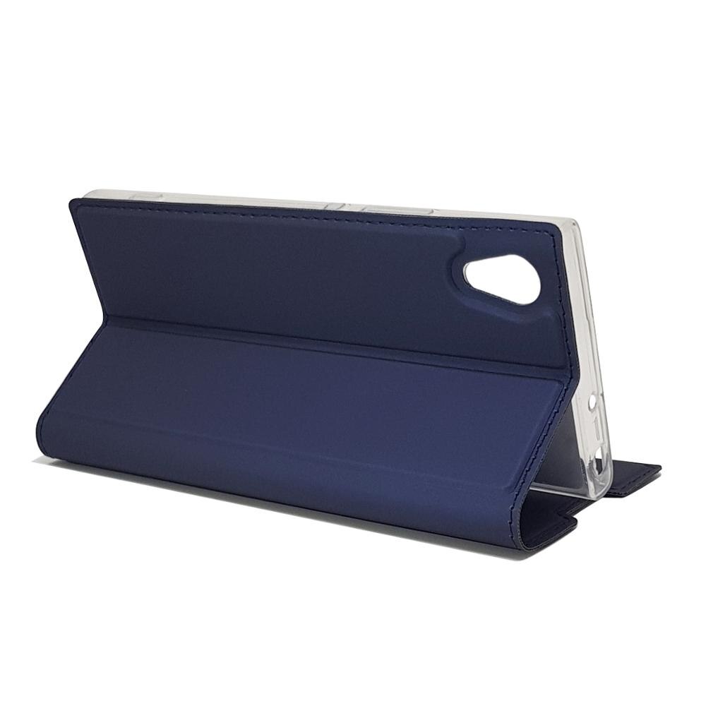 Xa1 plus capa traseira de couro, capa para sony xperia xa xa1 ultra f3111 g3221, capa flip de couro para sony xa1 coque de concha g3112