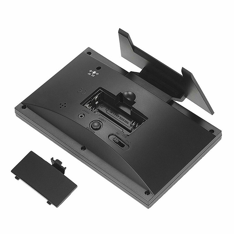 Digital Clock Weather Station Display Alarm Calendar Clock Function Thermometer Wireless Temperature Humidity Meter