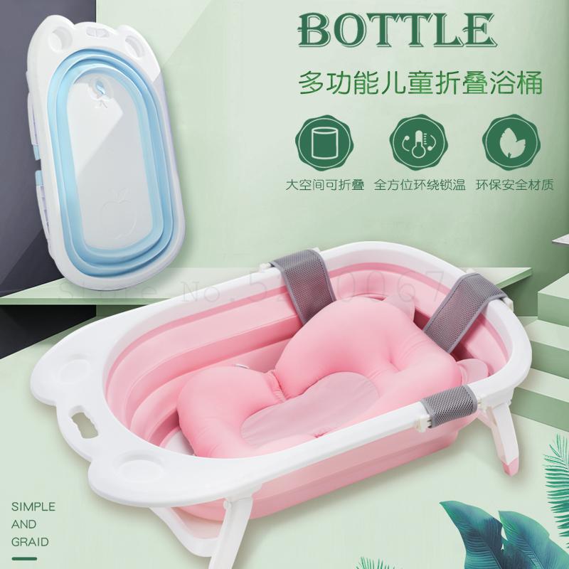 Spedbarn sammenleggbart badekar barn badekar kan sitte og ligge baby badekar neonatal rekvisita stor husholdning