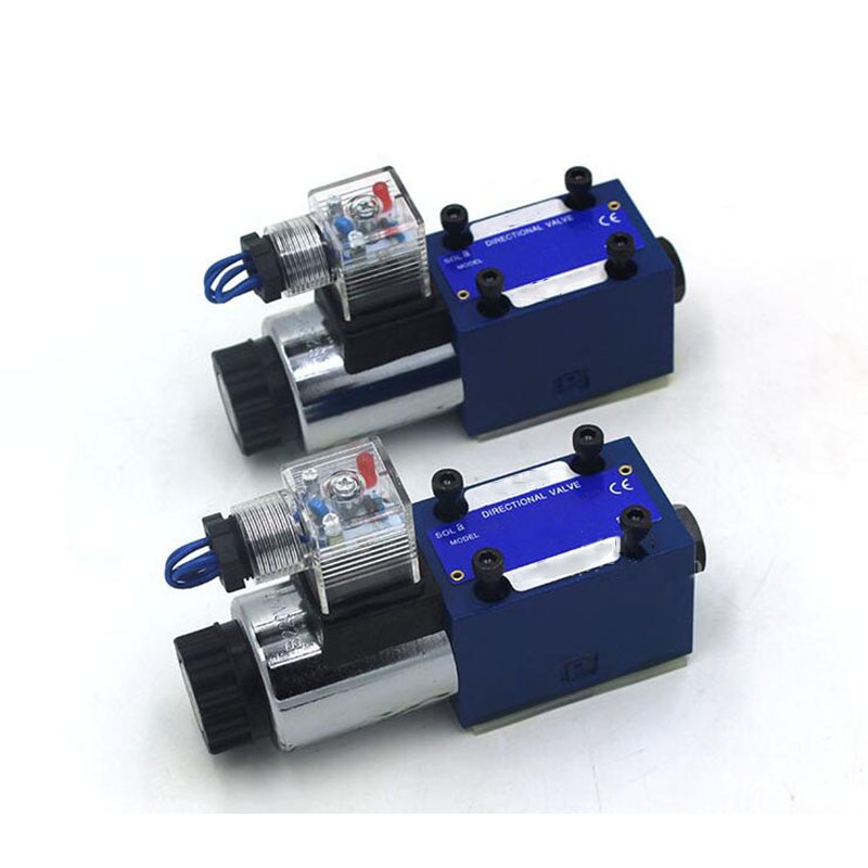 Válvula de control de dirección hidráulica para excavadora 4WE6D 4WE6Y/válvula de solenoide direccional de una sola bobina