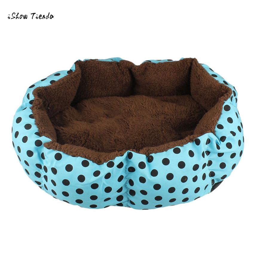 Mooie Kleine Hond Bedden/Matten Zachte Flanellen Pet Dog Puppy Cat Warm Pluche Cozy Nest mat Pad