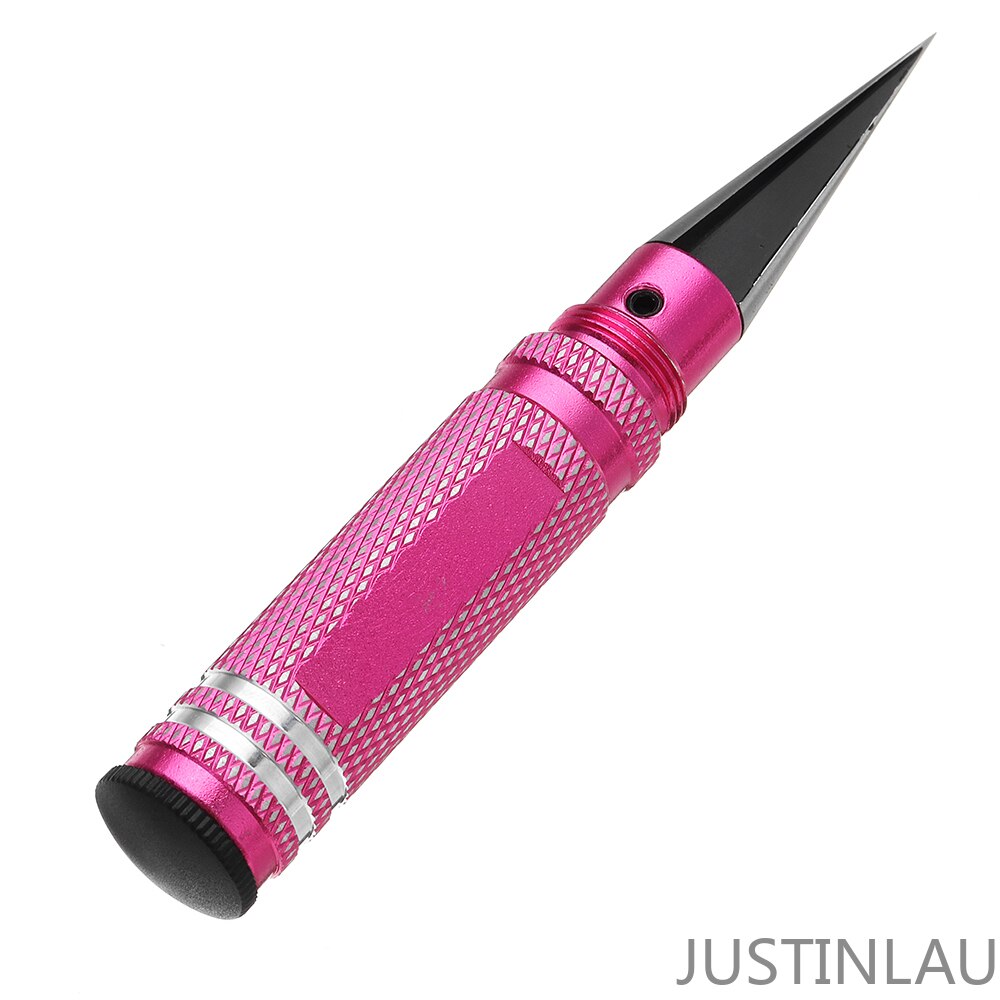 Justinlau universaali 0-14mm kalvinta leikkuri pora työkalu leikkuri reuna kalvin malli työkalu musta/sininen/ruusu