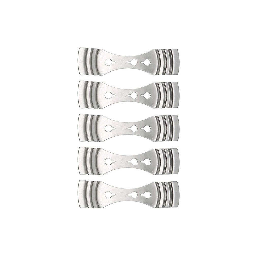 5PCS Steel Candle Holder Wicker Center Metal Holder DIY Candles Handmade Accessory Wick Three Holes
