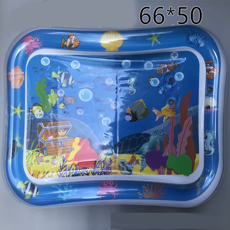 Baby Wasser matt klopfen Pad sprühen Aufblasbare Verschiedene aufbringen Wasser Kissen Marine Leben matt Eis Wasser Zubehör Spielen matt Schwimmbad