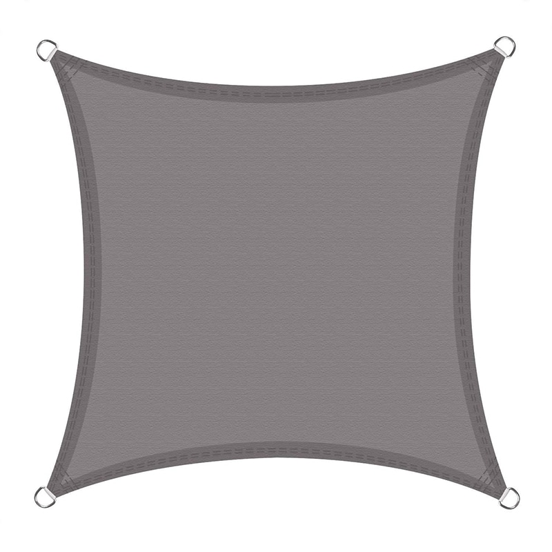 21 farger vanntett skygge seil polyester oxford stoff firkantede markiser solseil solseil for hage terrasse badegård seil