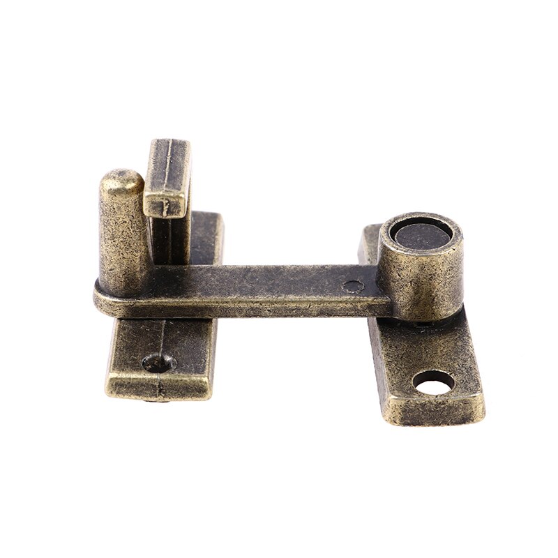 Sliding Window Door Lock Handle Metal Door Latch Home Safety Chain Bronze Guard Latch Bolt With ScrewsDoor Home Hardware