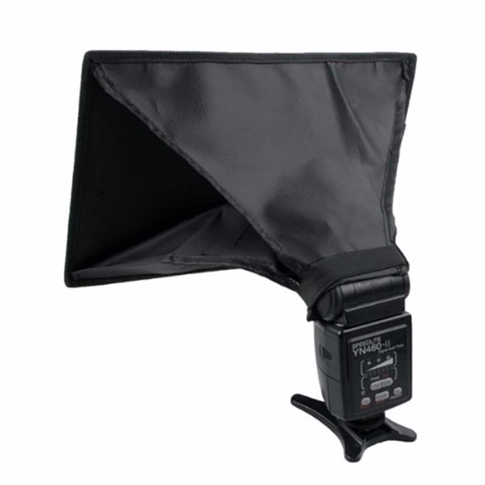 Draagbare 20x30 cm 20 cm x 30 cm flash diffuser softbox softbox voor canon nikon