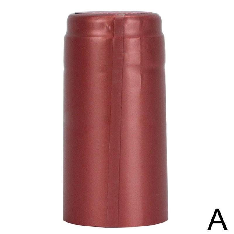 10 stücke Wein Flasche Schrumpfen Kapsel Schrumpf Kapseln Wein Wärme Schrumpf Kappe Wein Schrumpfen Film wickeln Für Gerade Mund flasche: Burgund