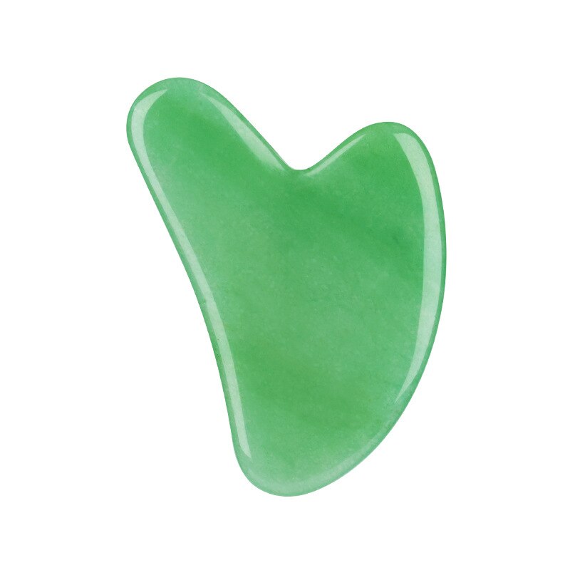 Gua Sha Massage Tool Facial Scraping Stone Body Gua Sha Massager for Face Skin Shaping Neck Relaxing FRE FRE: Dark green