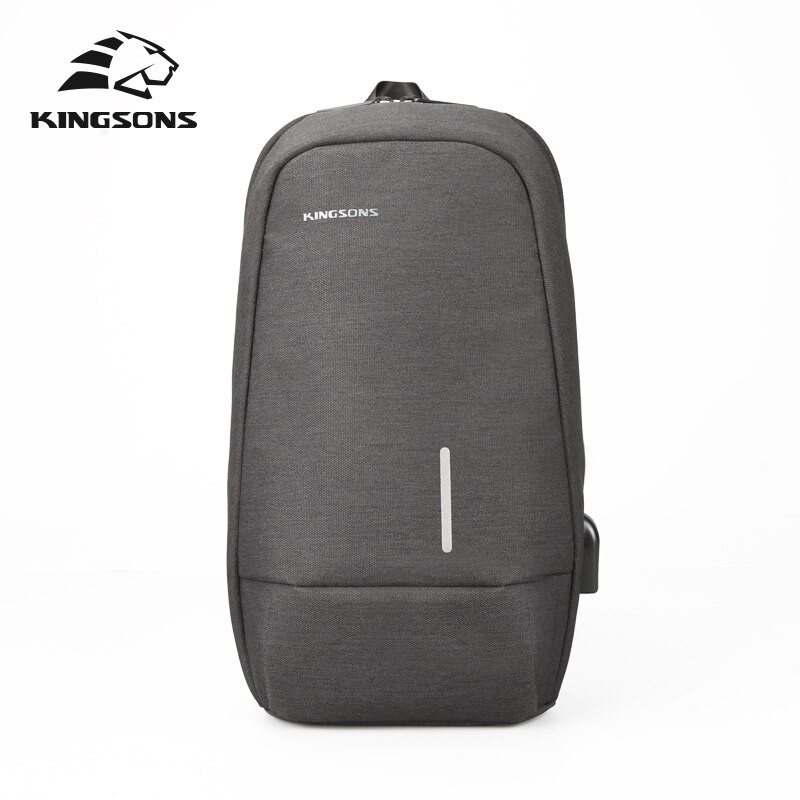 Kingsons Mannen Crossbody Schoudertassen Tote Business Man Messenger Bag Big Size Split Borst tassen: Default Title