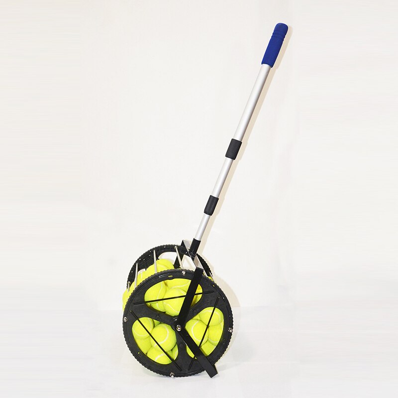 Tennis Ball Picker Tennis Recycler Pick Up Baskets Tennis Court Cleaning Aids L-8 Tennis Storage Tool 55 Tennis Balls