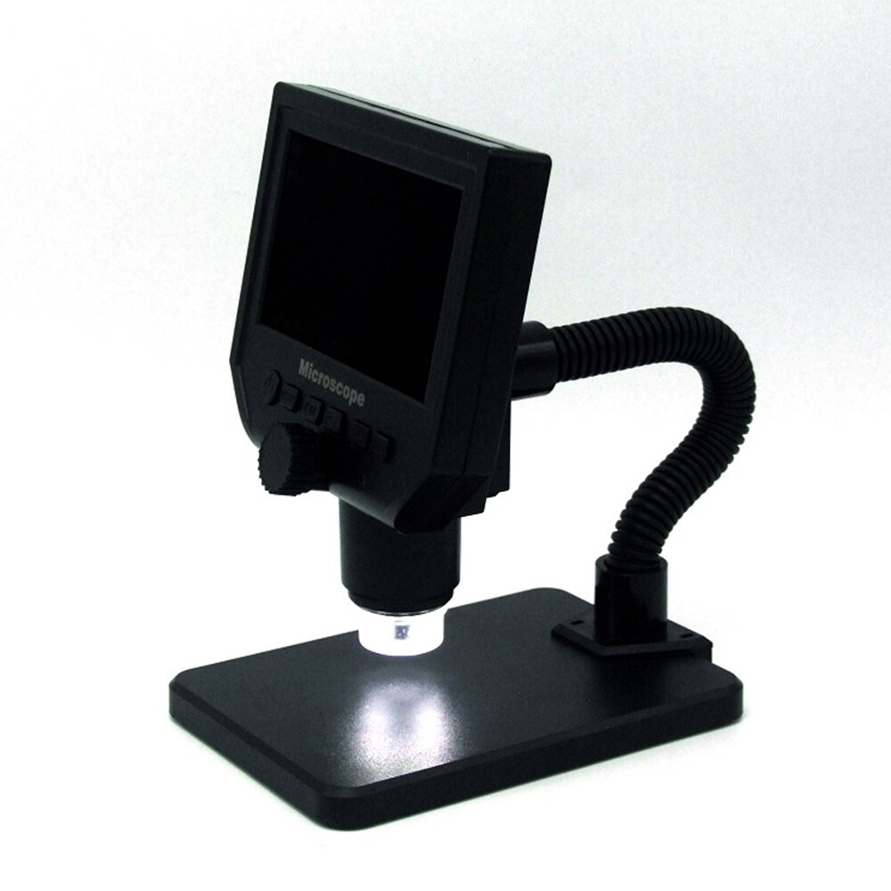 G600 4.3" Portable LCD Digital Microscope with High Brightness 8 LED and Built-in Lithium Battery microscope microscopio digital