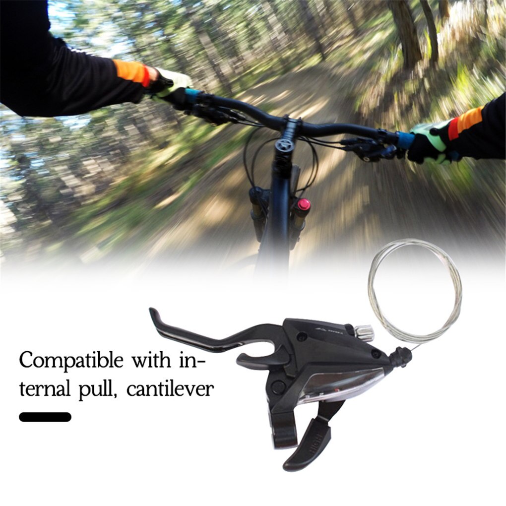 Bike Gear Shifter Mountain Fiets Speed Remhendel Optische Gear Display Indicator Plastic Road Fietsen Derailleur Fiets Deel