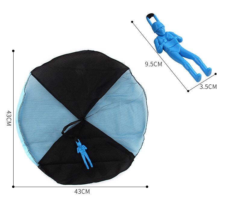 4pcs Hand Throwing Mini Soldier Parachute Funny Toy Kid Outdoor Game Play Educational Toys Fly Parachute Sport for Children Toy