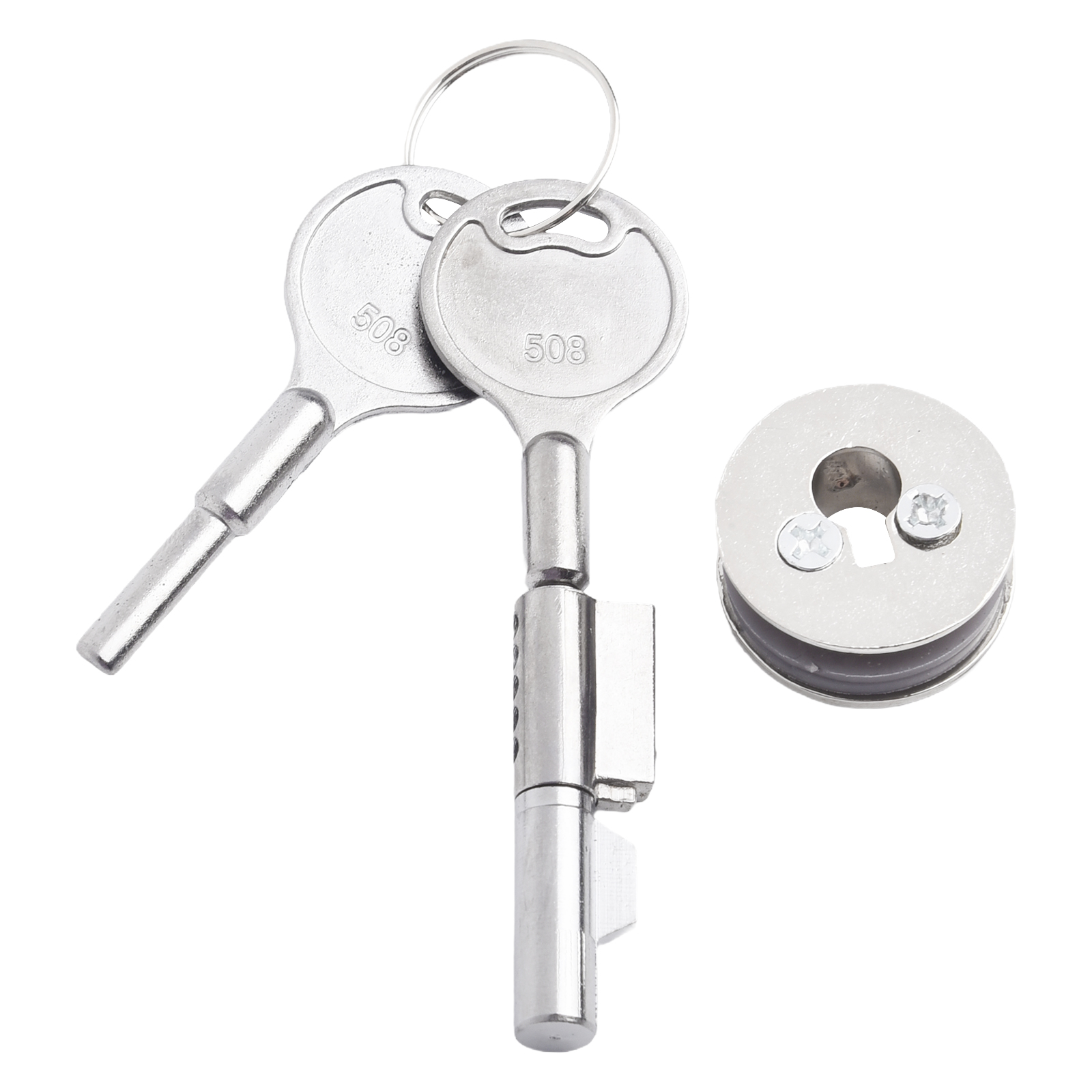 1pcs 16mm Display Cabinet Sliding Glass Door Lock ... – Grandado