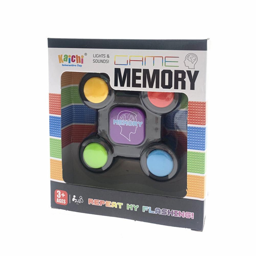 Kinderen Puzzel Geheugen Game Console Led Licht Geluid Interactieve Speelgoed Training Hand Hersenen Coördinatie