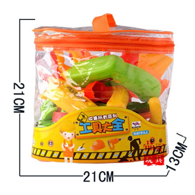 32 Stks/set Diy Repair Tools Pretend Play Speelgoed Set Kinderen Simulatie Creatieve Outdoor Plastic Educatief Speelgoed Kit Voor Jongens