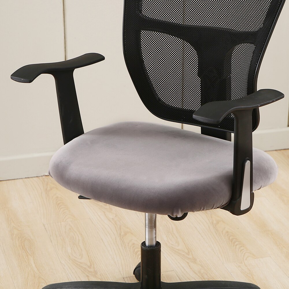 Pokrowiec na krzesło zwykły obudowa komputera dla graczy krzesła biurowe fotel wymienny anty-brudne poszewki na poduszki siedzisko na biurko uniwersalny rozmiar: G214966