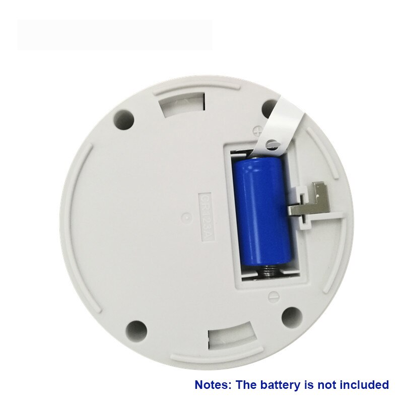 Independent Smoke Detector Intelligent Smoke Fire Detector High Sensitivity Low Battery Reminder High Volume Smoke Detector
