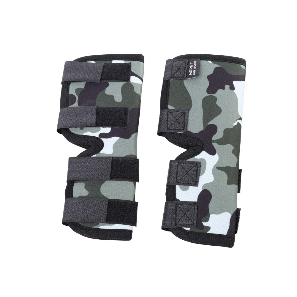Dog Knee Protection Pet Operation Recovery Joint Protection Sub Pet Products 2 Pcs Care Products Velcro Ventilation: Camouflage printing / XL