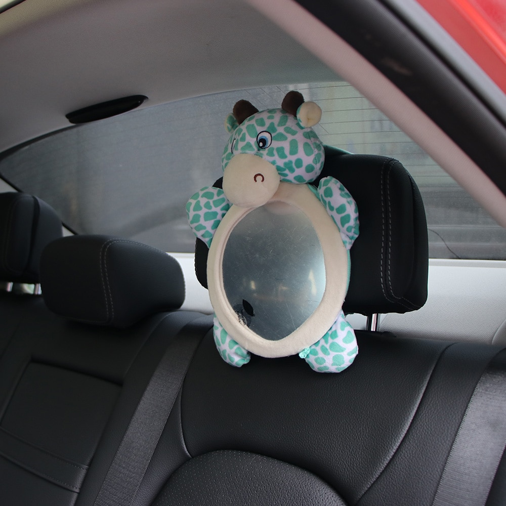 1pc bil baby spejl sød justerbar mini bagsæde nakkestøtte bakspejl baby mod bageste afdeling spædbarn bil sikkerhed børn skærm