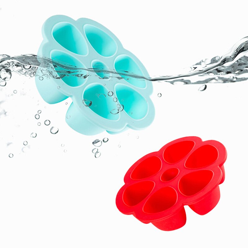 Baby Food Container Silicone Baby Flower Plaid Fruit Breast Milk Storage Box Baby Food Supplement Tray For Food
